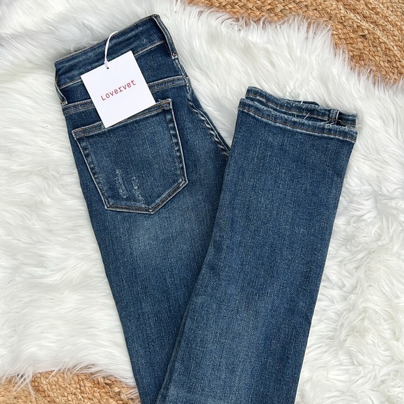 LOVERVET BY VERVET MIDRISE STRAIGHT FIT. Style LV1027 CUT 53958 - Picture 3 of 3